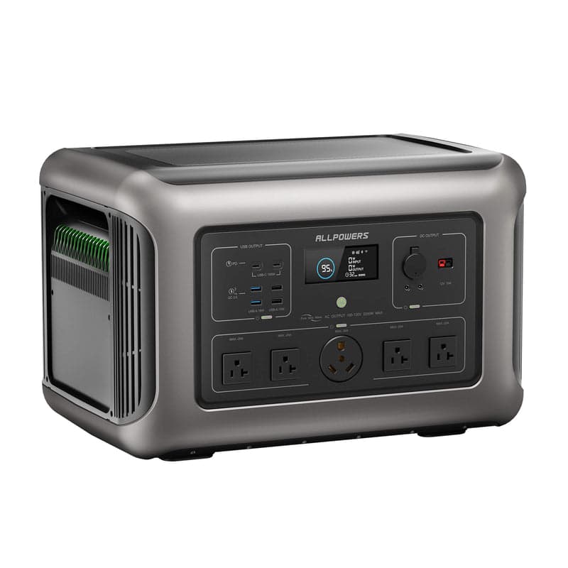 ALLPOWERS R3500 home backup power station with 3168Wh LiFePO4 battery